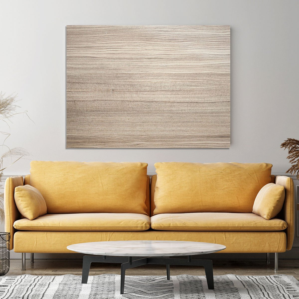 Modern wood texture Canvas Print or Poster