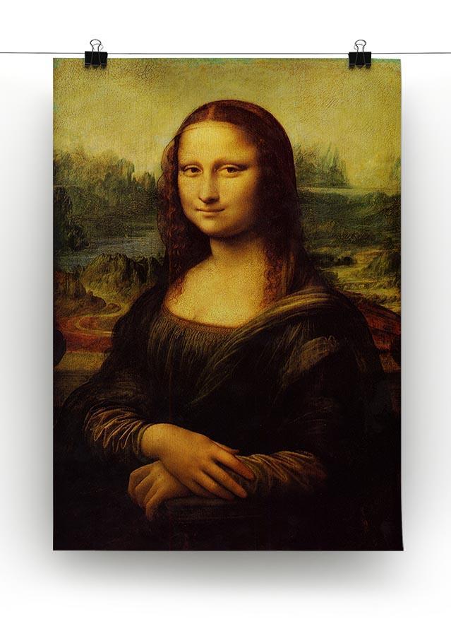 Mona Lisa by Da Vinci Canvas Print & Poster - Canvas Art Rocks - 2
