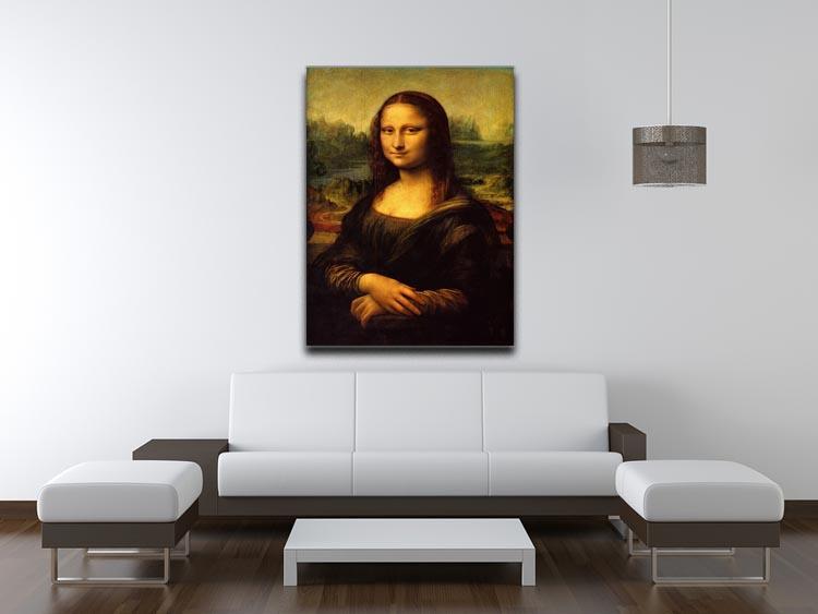 Mona Lisa by Da Vinci Canvas Print & Poster - Canvas Art Rocks - 4
