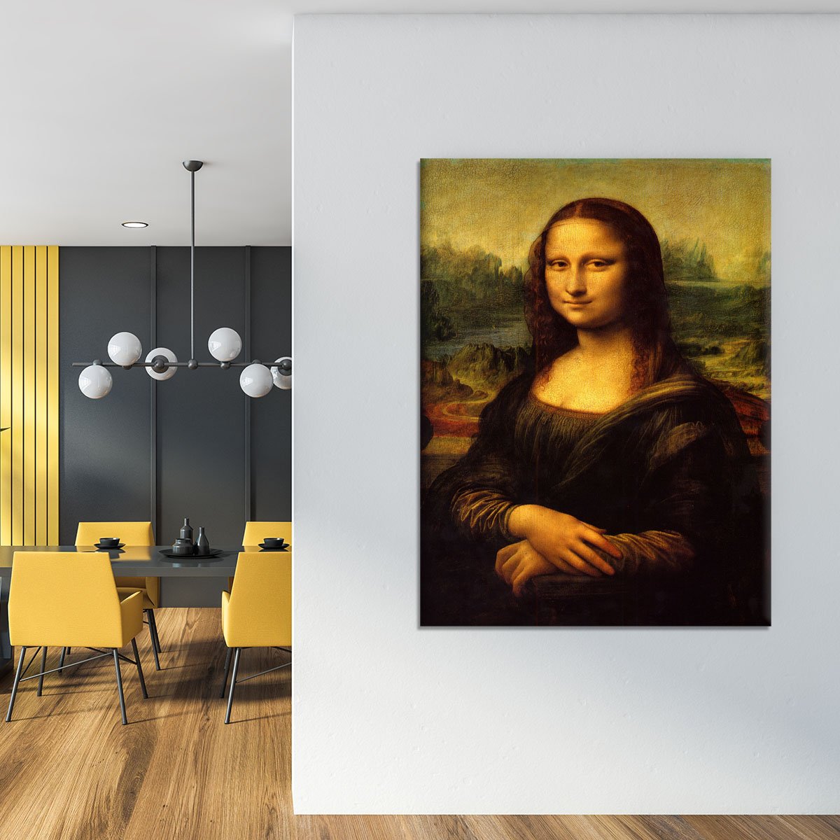 Mona Lisa by Da Vinci Canvas Print or Poster