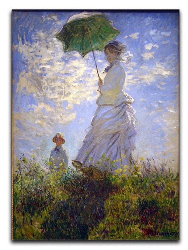 Monet Umbrella Canvas Print & Poster  - Canvas Art Rocks - 1