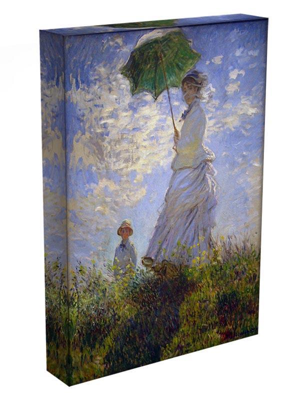 Monet Umbrella Canvas Print & Poster - Canvas Art Rocks - 3