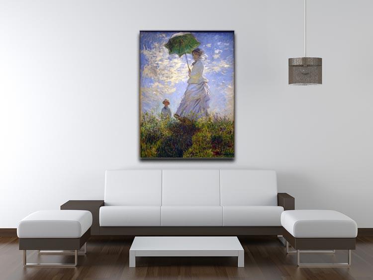 Monet Umbrella Canvas Print & Poster - Canvas Art Rocks - 4