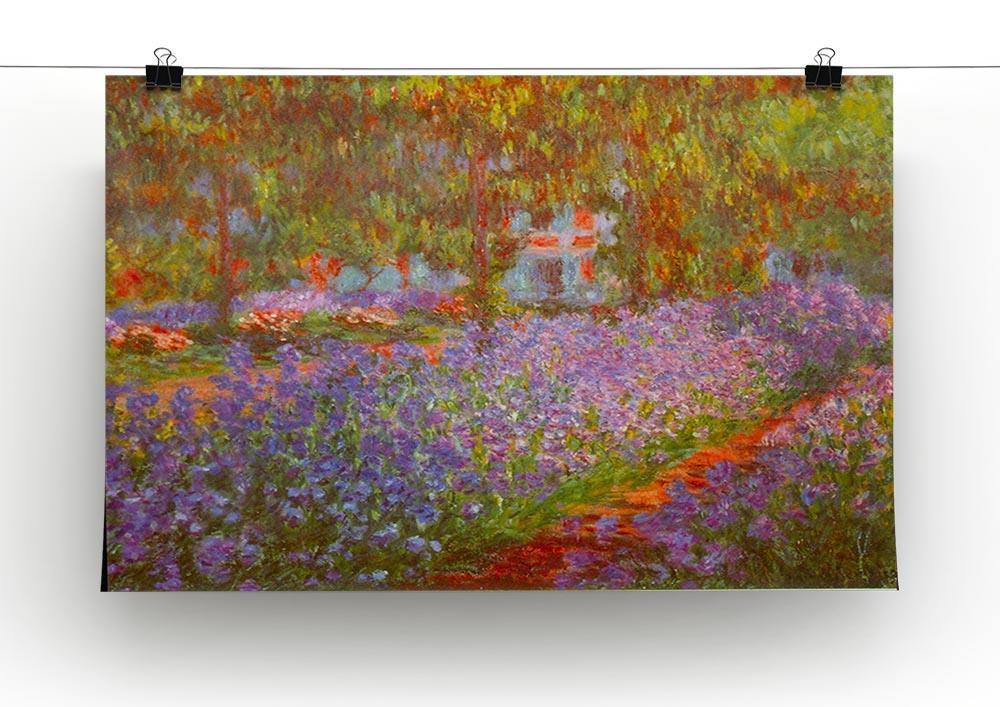 Monet's Garden by Monet Canvas Print & Poster - Canvas Art Rocks - 2