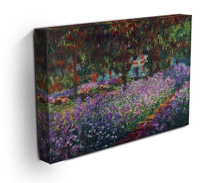 Monet's garden in Giverny by Monet Canvas Print & Poster - Canvas Art Rocks - 3