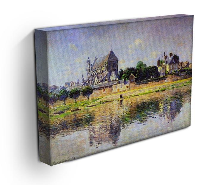 Monets garden in Vetheuil by Monet Canvas Print & Poster - Canvas Art Rocks - 3