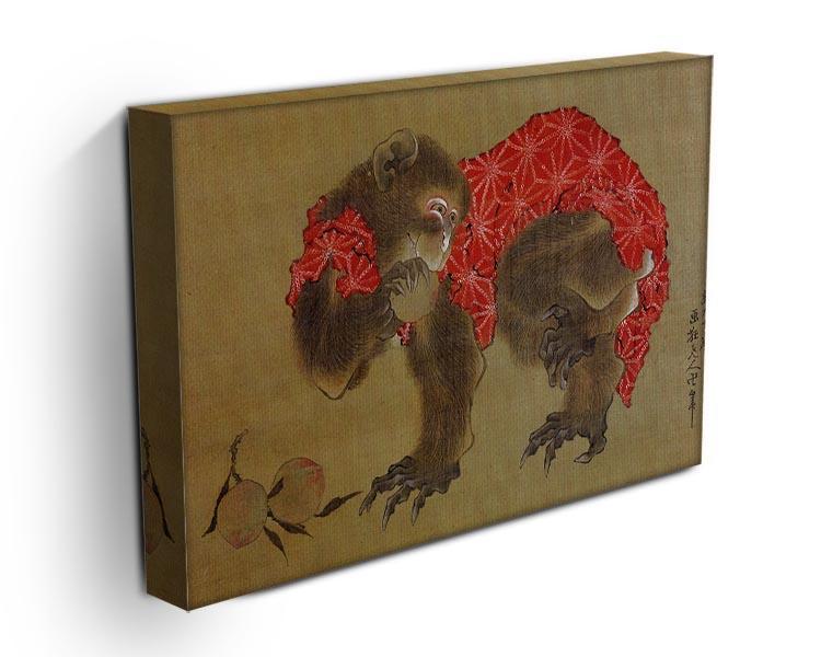 Monkey by Hokusai Canvas Print or Poster - Canvas Art Rocks - 3