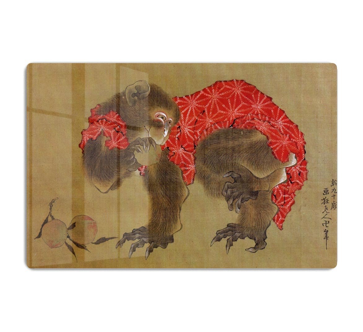 Monkey by Hokusai HD Metal Print