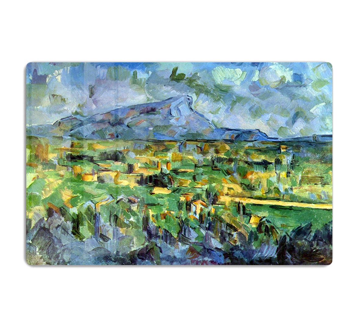 Mont Sainte-Victoire by Cezanne Acrylic Block - Canvas Art Rocks - 1