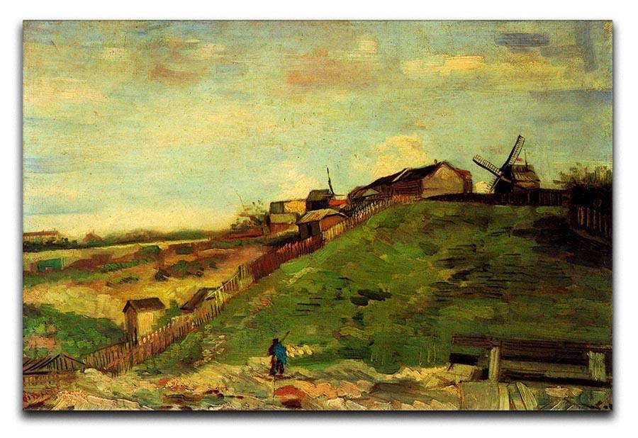 Montmartre Quarry the Mills by Van Gogh Canvas Print & Poster  - Canvas Art Rocks - 1