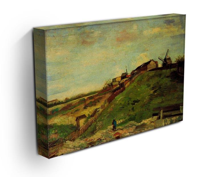 Montmartre Quarry the Mills by Van Gogh Canvas Print & Poster - Canvas Art Rocks - 3