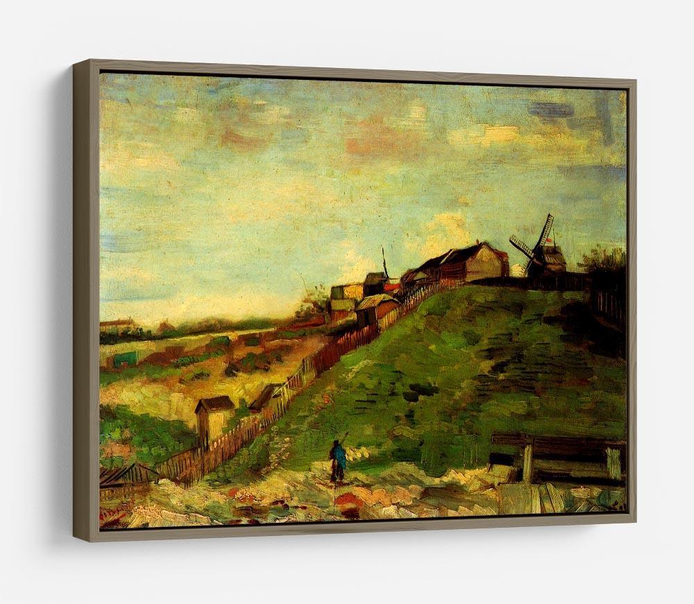 Montmartre Quarry the Mills by Van Gogh HD Metal Print