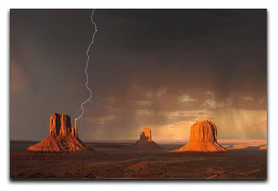 Monument Valley Print - Canvas Art Rocks - 1