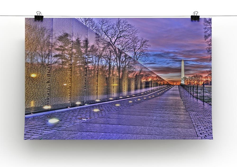 Monument at sunrise Canvas Print or Poster - Canvas Art Rocks - 2