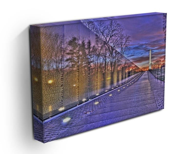 Monument at sunrise Canvas Print or Poster - Canvas Art Rocks - 3