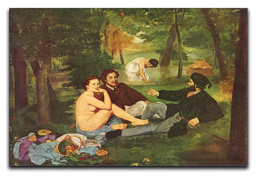 Morning Break by Manet Canvas Print or Poster  - Canvas Art Rocks - 1