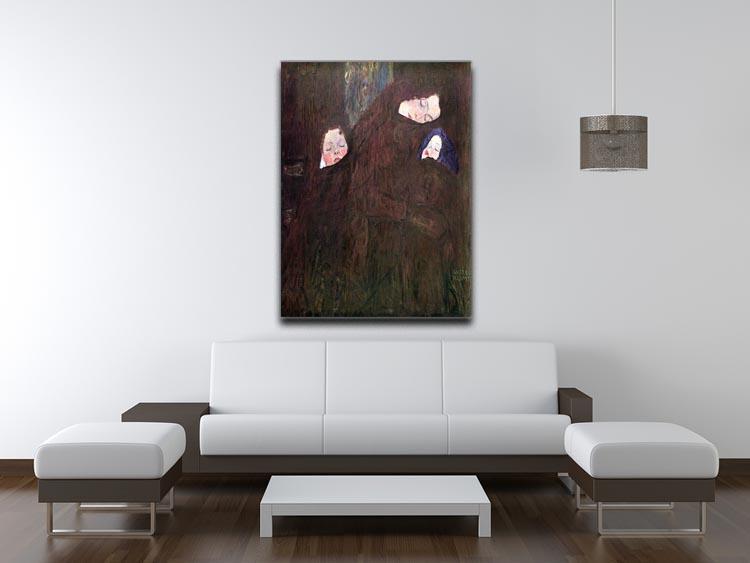 Mother with Children by Klimt Canvas Print or Poster - Canvas Art Rocks - 4