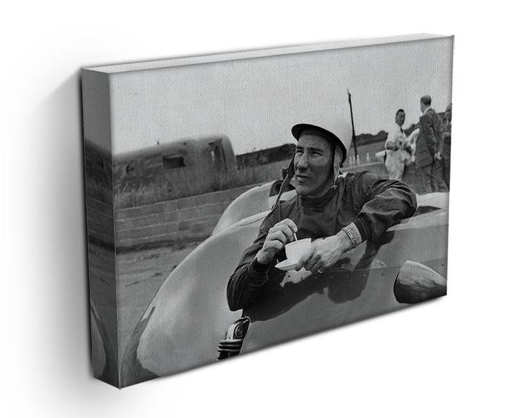 Motor racing driver Stirling Moss Canvas Print or Poster - Canvas Art Rocks - 3