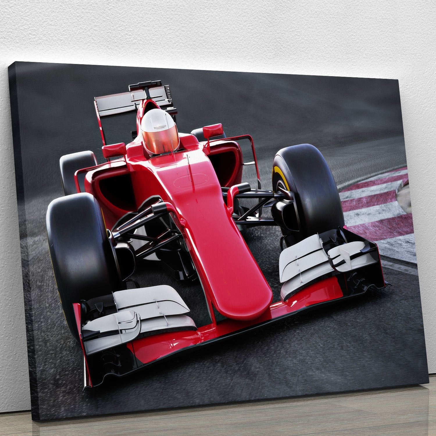 Motor sports race car Canvas Print or Poster