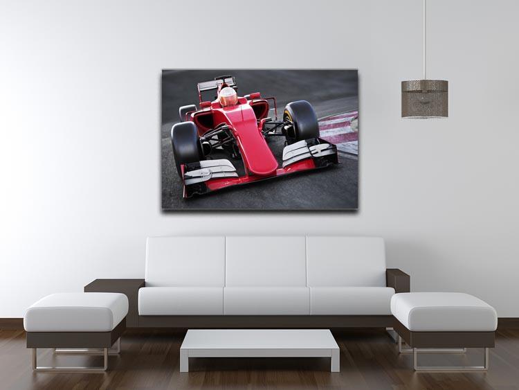 Motor sports race car Canvas Print or Poster - Canvas Art Rocks - 4