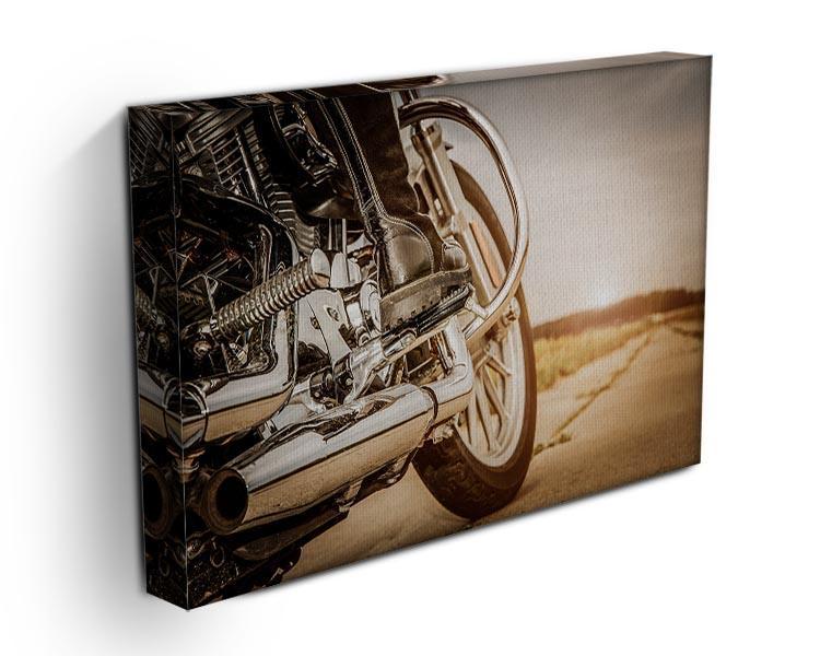Motorbike Close Up Canvas Print or Poster - Canvas Art Rocks - 3