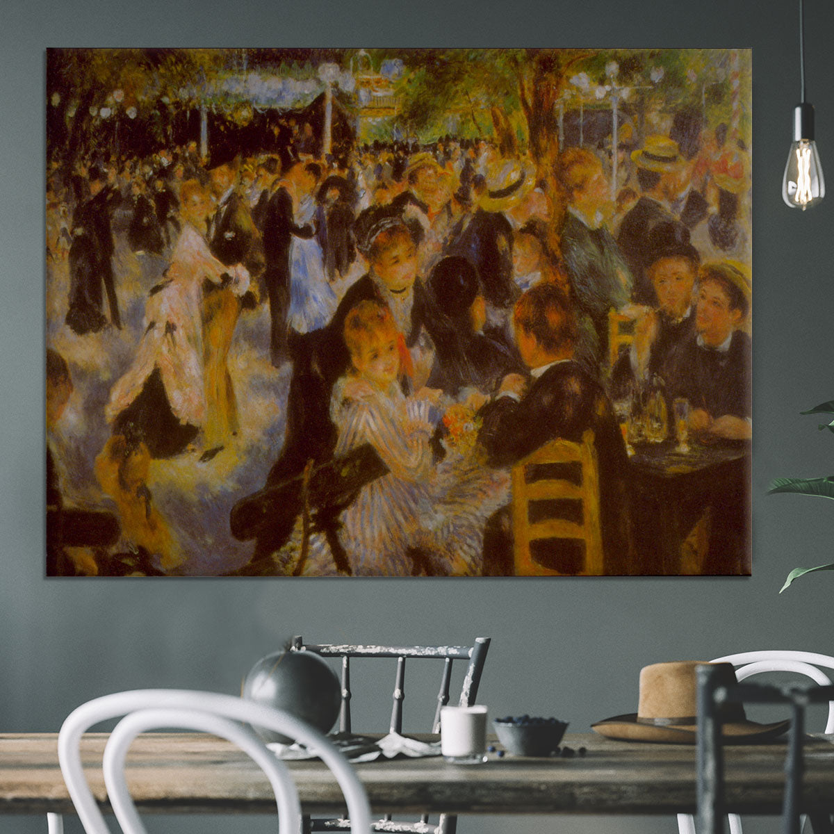 Moulin Galette by Renoir Canvas Print or Poster - Canvas Art Rocks - 3