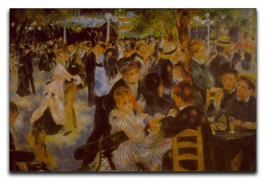 Moulin Galette by Renoir Canvas Print or Poster  - Canvas Art Rocks - 1