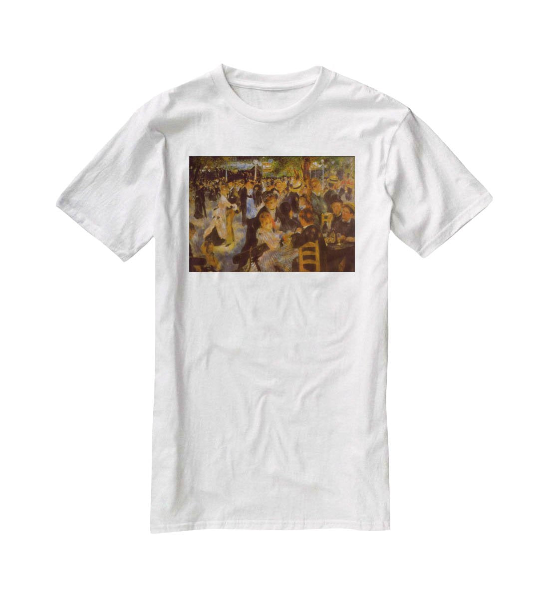 Moulin Galette by Renoir T-Shirt - Canvas Art Rocks - 5