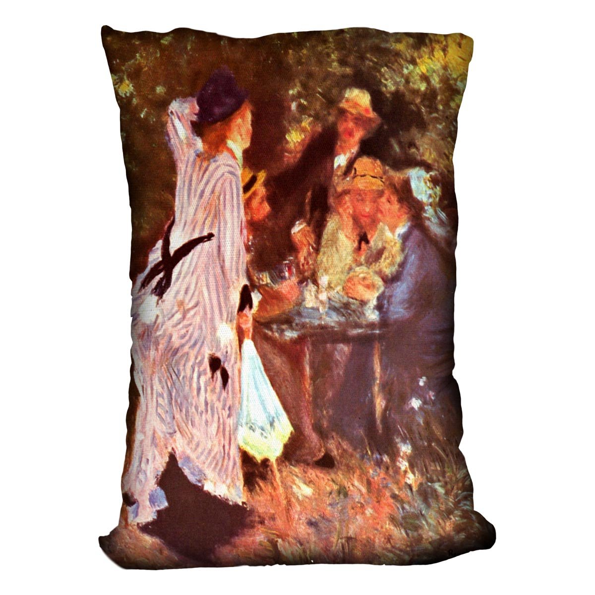 Moulin de la Galette by Renoir Throw Pillow
