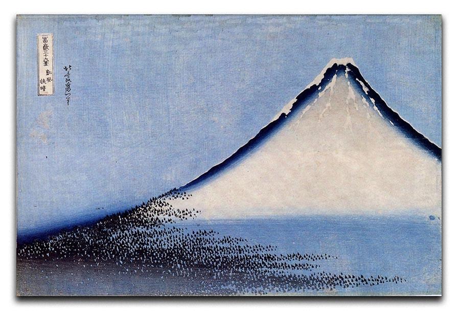 Mount Fuji 2 by Hokusai Canvas Print or Poster  - Canvas Art Rocks - 1