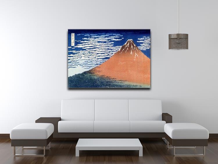 Mount Fuji by Hokusai Canvas Print or Poster - Canvas Art Rocks - 4