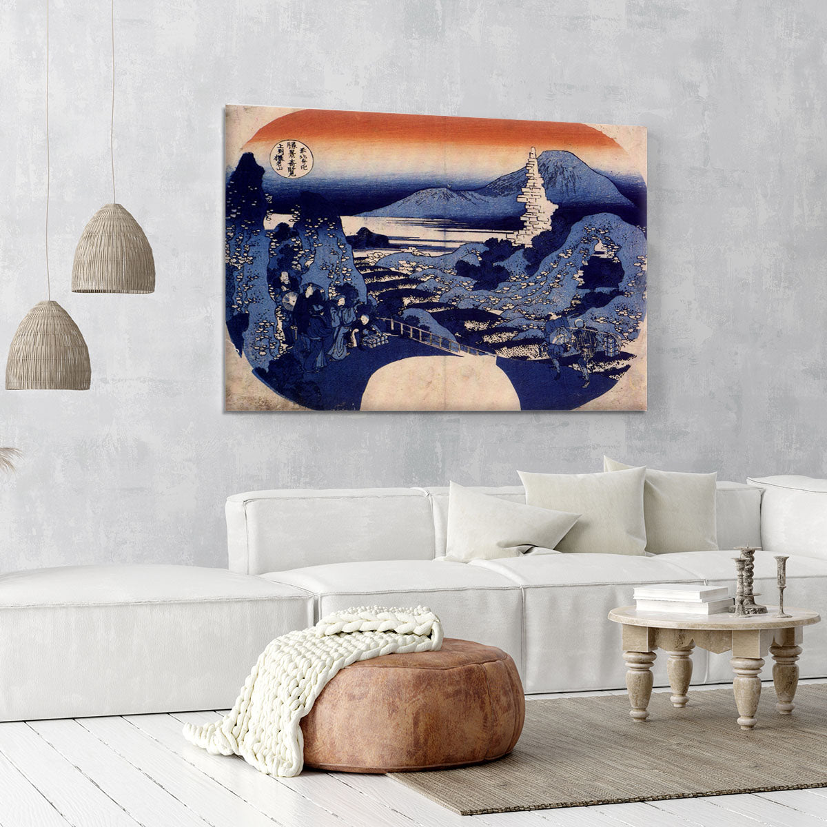 Mount Haruna by Hokusai Canvas Print or Poster - Canvas Art Rocks - 6