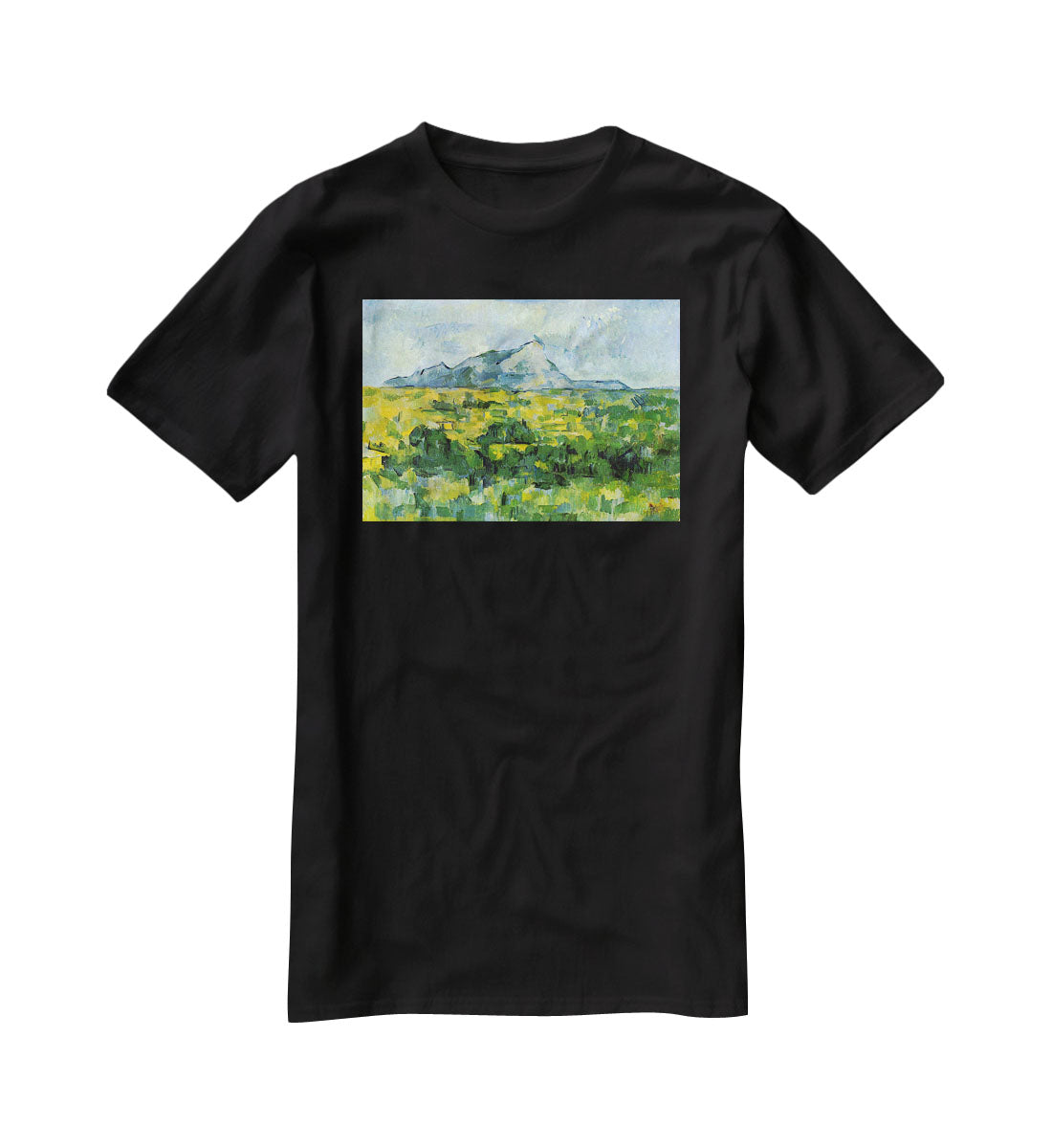 Mount St. Victiore by Cezanne T-Shirt - Canvas Art Rocks - 1