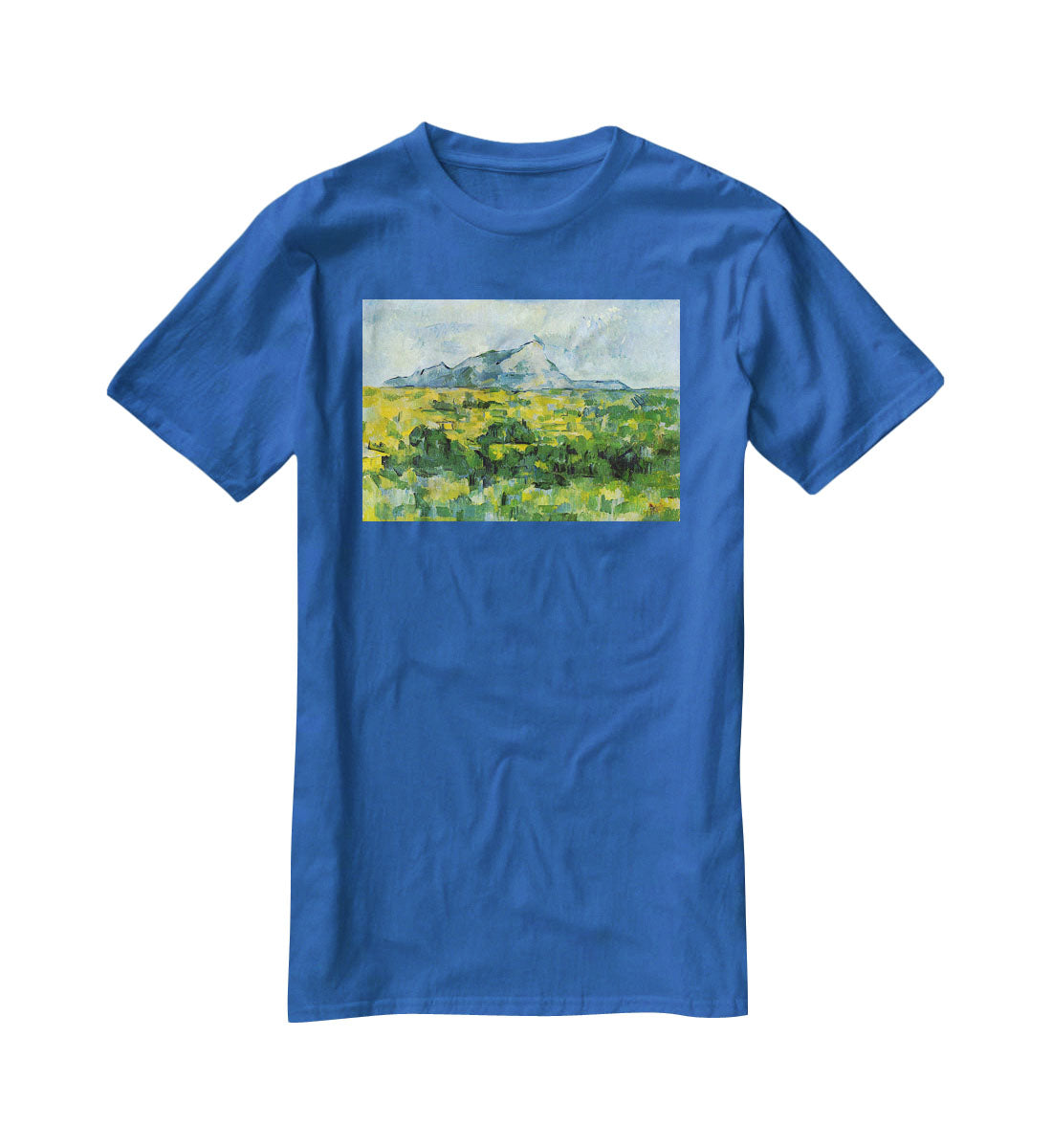 Mount St. Victiore by Cezanne T-Shirt - Canvas Art Rocks - 2