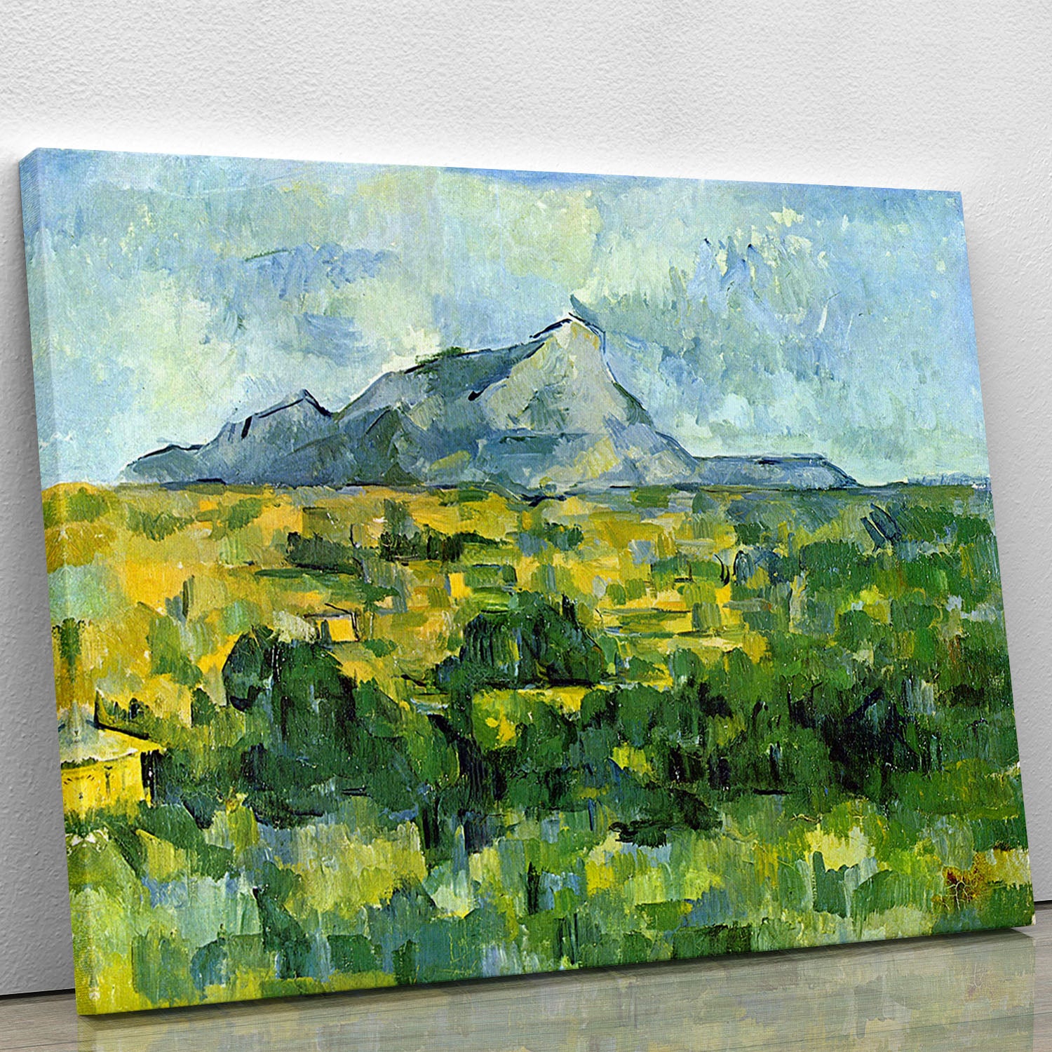 Mount St. Victiore by Cezanne Canvas Print or Poster - Canvas Art Rocks - 1