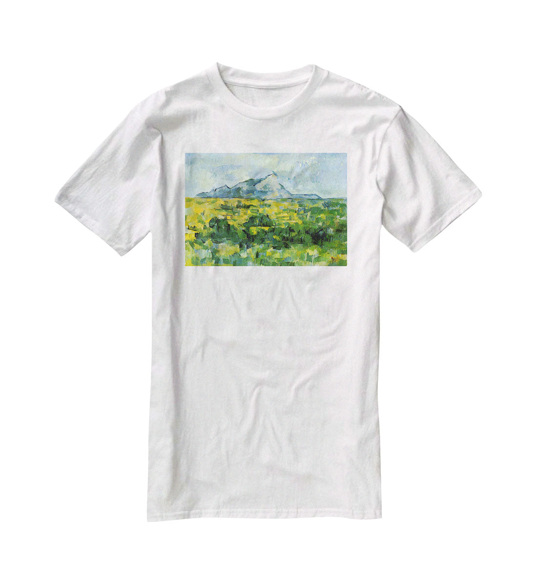 Mount St. Victiore by Cezanne T-Shirt - Canvas Art Rocks - 5
