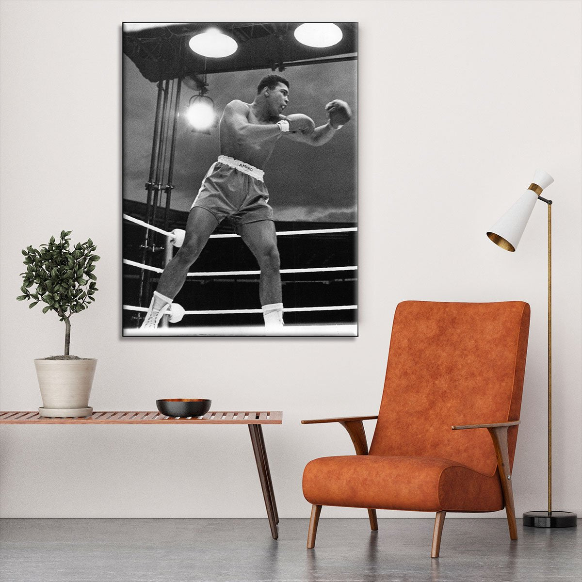 Muhammad Ali 1963 Canvas Print or Poster