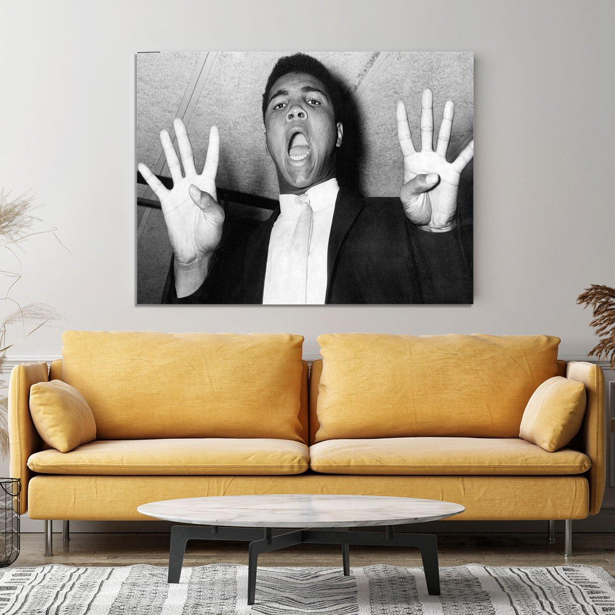 Muhammad 8 rounds Canvas Print or Poster