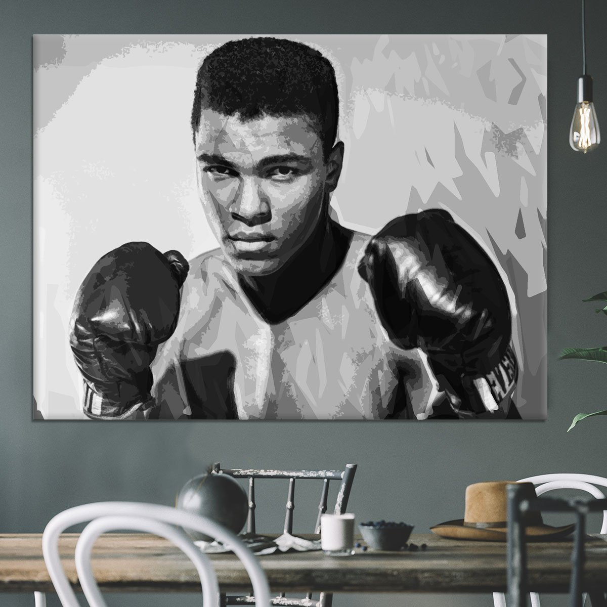 Muhammad Ali Canvas Print or Poster