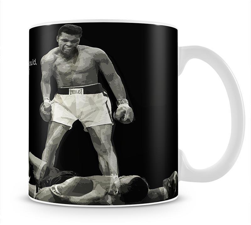 Muhammad Ali Dream Of Beating Me Mug - Canvas Art Rocks - 1