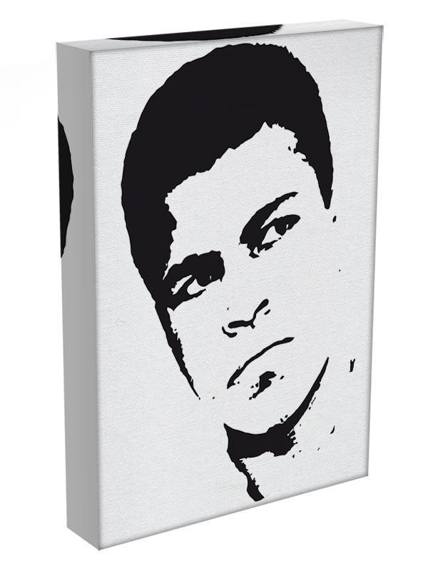 Muhammad Ali Face Pop Art Canvas Print or Poster - Canvas Art Rocks - 3
