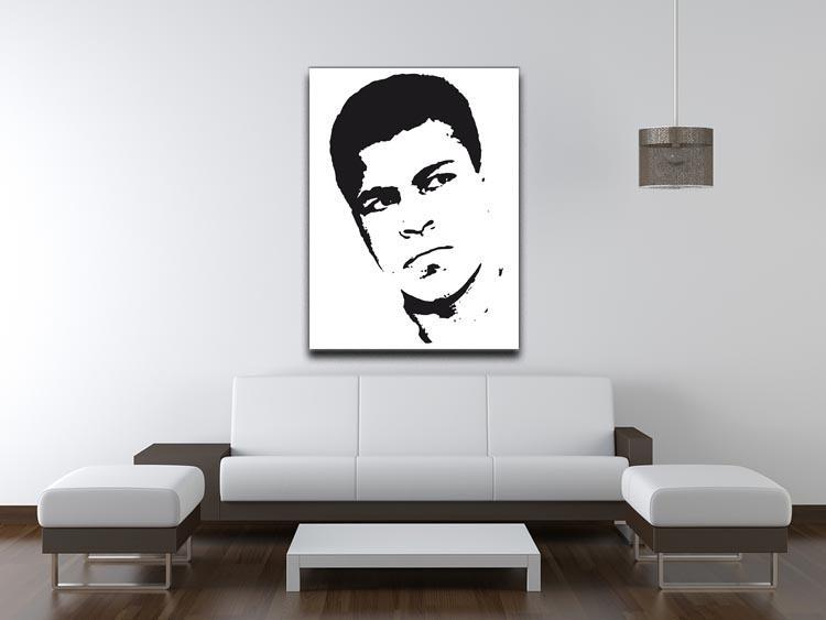 Muhammad Ali Face Pop Art Canvas Print or Poster - Canvas Art Rocks - 4