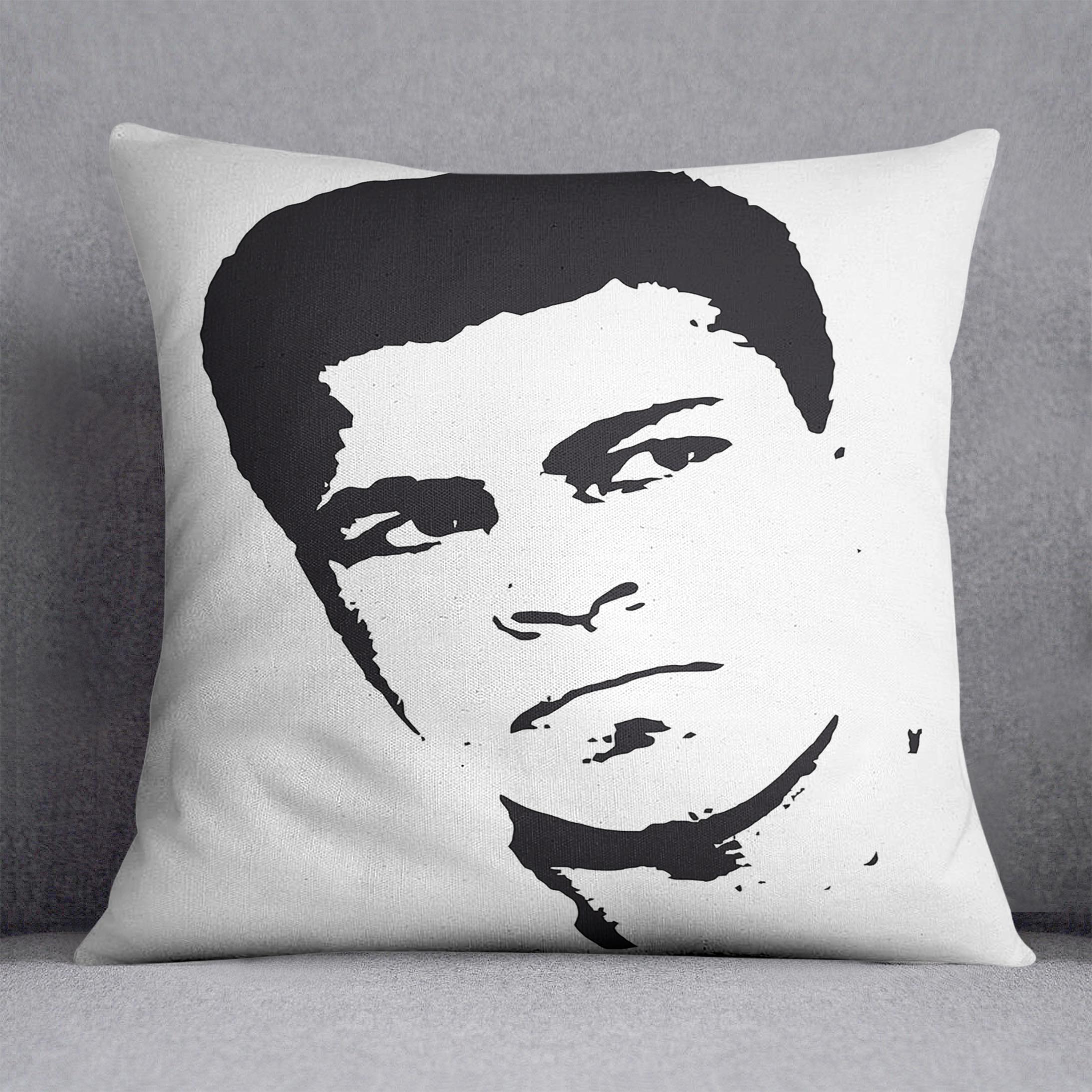 Muhammad Ali Face Pop Art Cushion