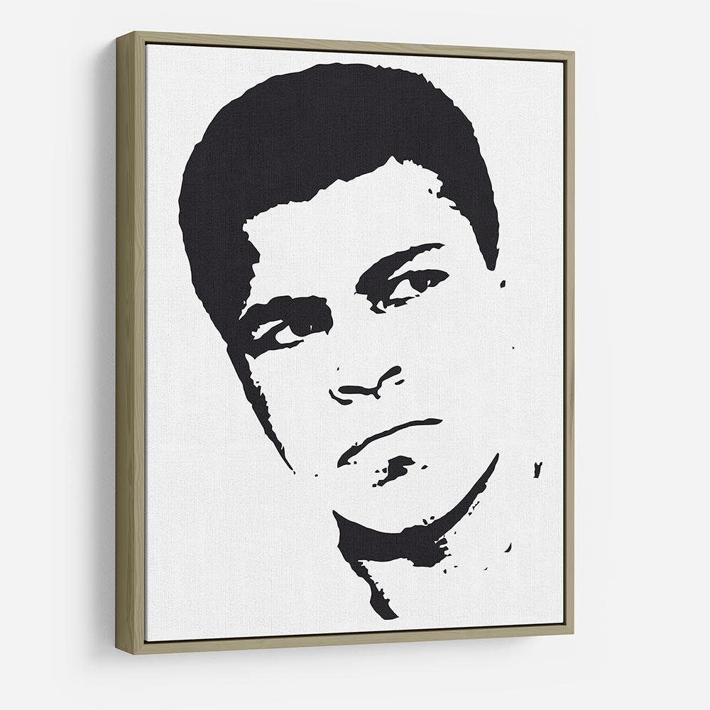 Muhammad Ali Face Pop Art HD Metal Print