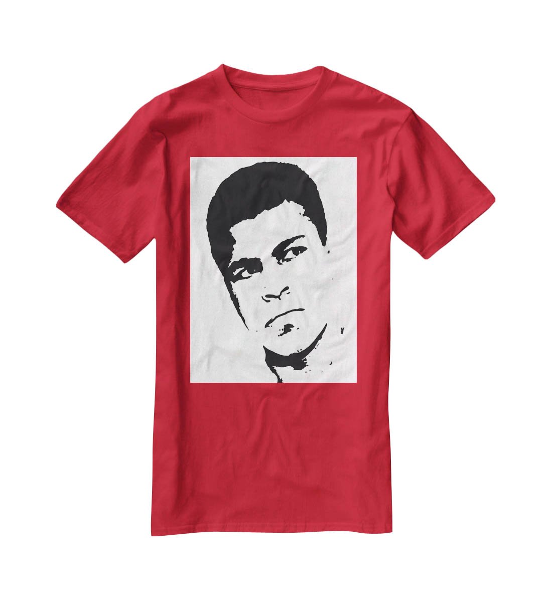 Muhammad Ali Face Pop Art T-Shirt - Canvas Art Rocks - 4