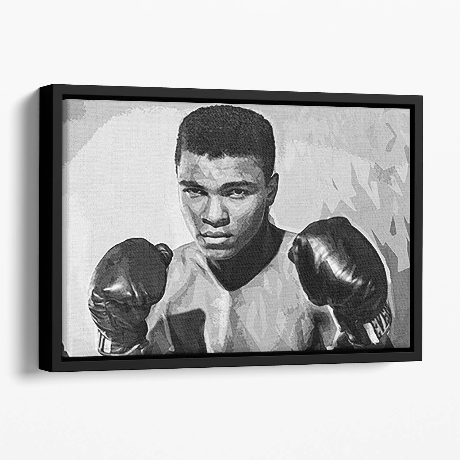 Muhammad Ali Floating Framed Canvas