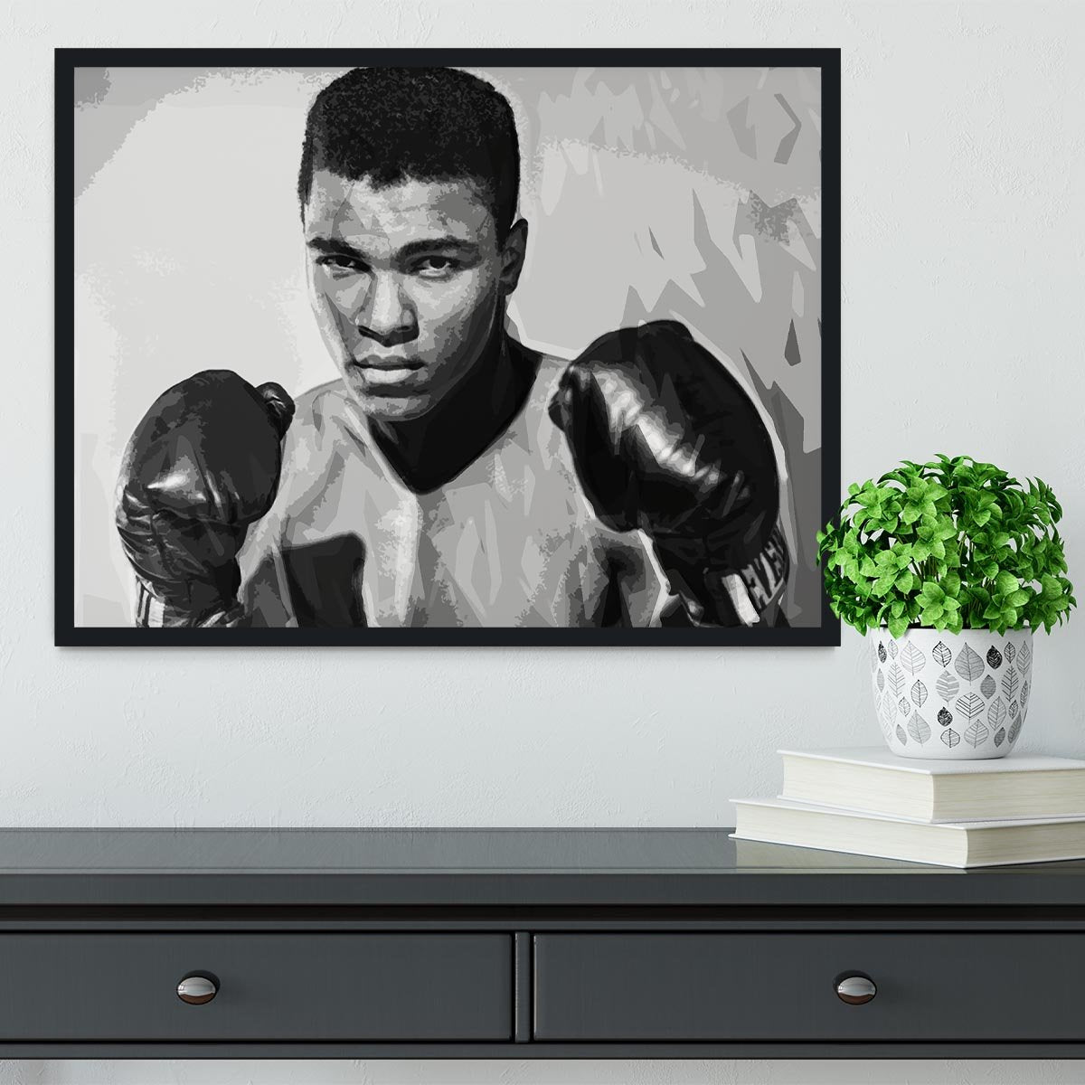 Muhammad Ali Framed Print - Canvas Art Rocks - 2