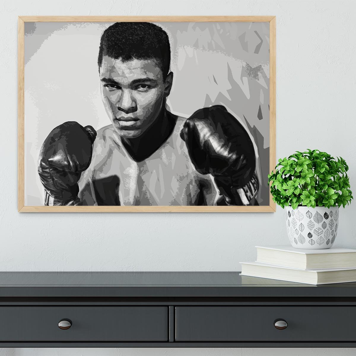 Muhammad Ali Framed Print - Canvas Art Rocks - 4