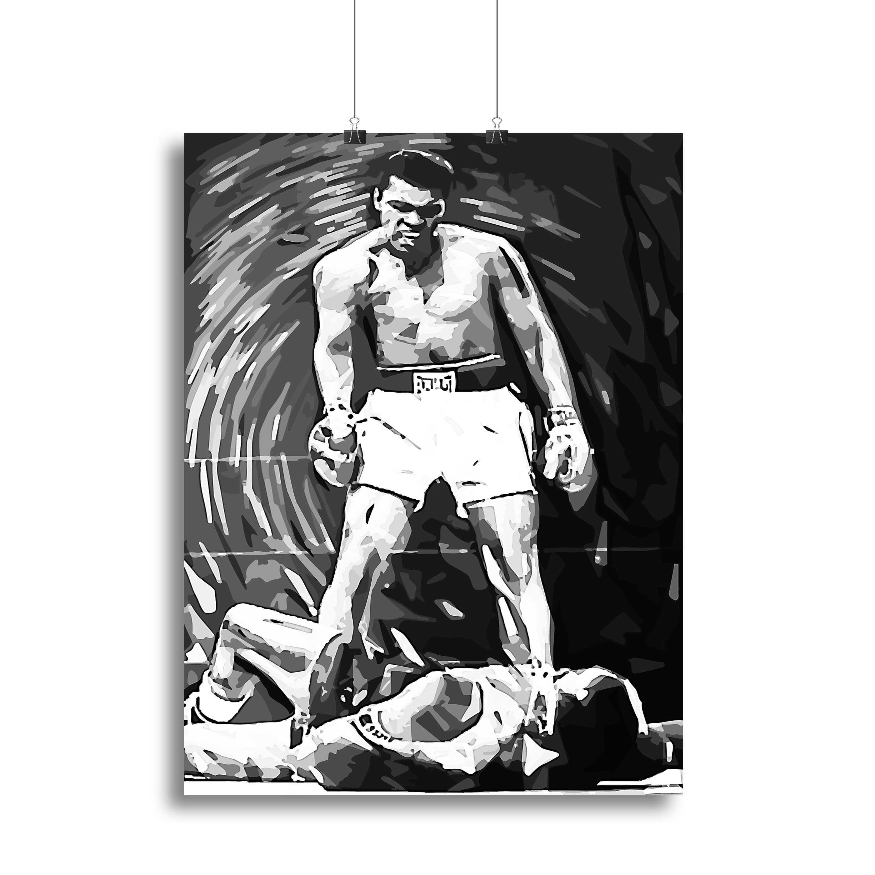 Muhammad Ali Pop Art Canvas Print or Poster
