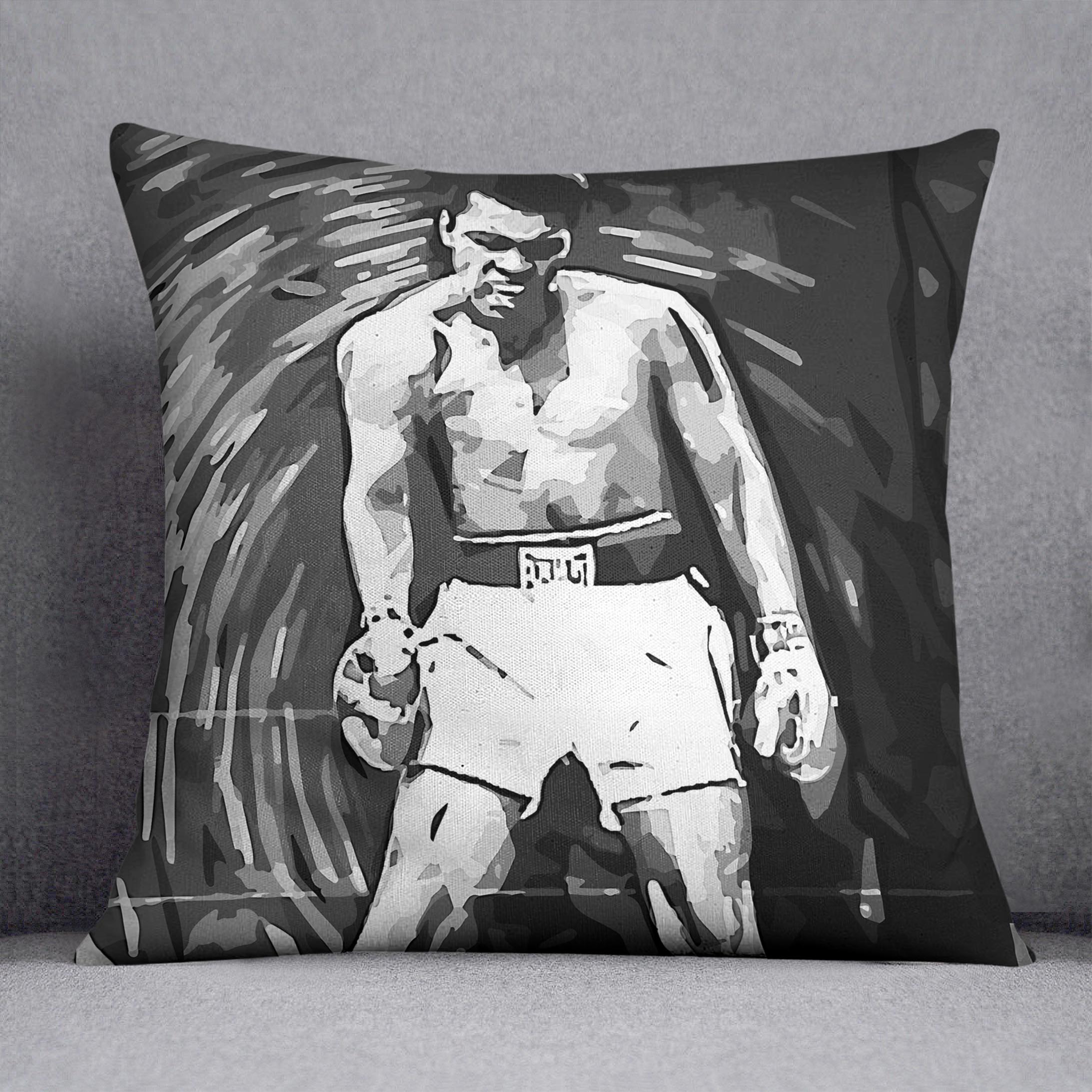Muhammad Ali Pop Art Cushion